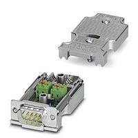 PHOENIX CONTACT 2744377 Plug SUBCON-PLUSPROFIBAX 9P MALE AXIAL VER