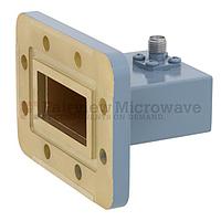 Fairview  FMWCA1015 WR-137 to SMA Female Waveguide to Coax Adapter CPR-137G Grooved Flange With 5.85 GHz to 8.2 GHz Frequency Range For C Band