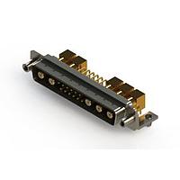 EDAC 629-17W5240-5T5 Mixed Contact D-Sub Connectors Right-angle Power Combo D-Sub Connector