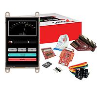 4D Systems SK-gen4-35D-PI Display Development Tools Starter Kit for gen4-uLCD-35D-PI with 4D Serial Pi Adaptor, 4D-UPA, 4GB Industrial microSD Card, 150 mm FFC Cable, 5-way female-to-female ribbon cable with male-to-male adaptor
