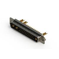 EDAC 627-25W3622-2TA Mixed Contact D-Sub Connectors Vertical Combo Dsub
