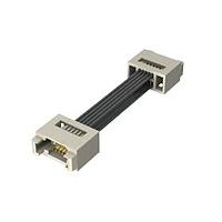 Samtec T1SD-02-28-GF-06.0 Double Row Discrete Cable 1.00 mm Micro Mate Double Row Discrete Wire Cable Assembly, Terminal