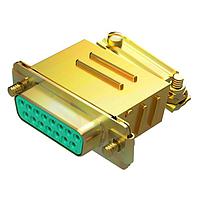 Amphenol Positronic RD37S00HE20/AA Receptacle DSUB 37F CRIMP LC ZINC