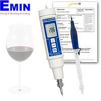 PCE PH20WINE-ICA Wine pH Meter (0~14 pH; ISO Calibration Cert.)