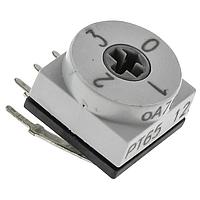 APEM PT65712L254 Rotary Switches 4POS 0.15A 24VDC