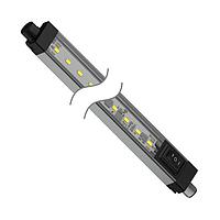 Banner Engineering WLS28-2CG430L25DSPWMQ LED Lighting Bars WLS28-2 Work Light Strip; Length: 430 mm; PWM Dimming; Voltage: 12-30 V dc; Environmental Rating: IP67/IP69K; Color: Green; 25 Deg Lens; Diffuse; Cascadable; 4-pin M12 Integral QD