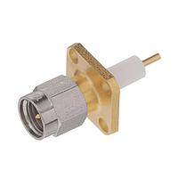 Radiall 9009-1113-000 Connectors SMA / STRAIGHT PLUG RECEPTACLE MALE GOLD CAPTIVE CONTACT