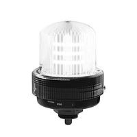 Banner Engineering K100B-BLZWQ Daylight Visible Beacon K100 Basic Daylight Visible Beacon: 1-Color Indicator; 100-240 V ac; Polycarbonate; IP66; White; 5-pin Micro Integral QD