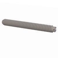 Essentra Components 010632S112 Set Screw Set Screw, Slotted Head, #6-32 Thread, 1 1/8 Lg