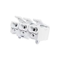 Amphenol Anytek AQT310BHN900G Fixed Terminal Blocks AQT-3Quick Terminal_3P With Hook/ButtonWithout Ground Pad