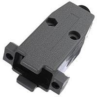 AIM-Cambridge / Cinch Connectivity Solutions 40-9709HG Two Piece Backshell HOOD PLASTIC 9 POS. STNDRD W/RUBBER GROM