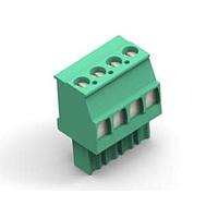 AMP Connectors - TE Connectivity 1986375-4 Plugs StrPlug 3.81mm Green LH 4