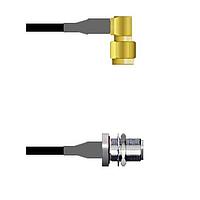 Amphenol Custom Cable Q-3401T0003144i RF Cable Assemblies SMA-RP/N-SJB G174 144I