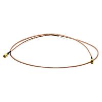 ADLINK Technology SMB TO SMB CABLE L:1M Specialized Cables SMB straight plug to SMB straight plug crimp type forRG-316(Brown)100cm cable+Tube(Black)Green Part