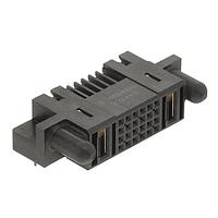 AMP Connectors - TE Connectivity 6450160-3 Power to the Board R/A RCPT 1P+24S+1P