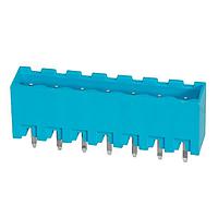Same Sky (formerly CUI Devices) TBP01R2-508-07BE Headers Terminal block, pluggable, 5.08, receptical, 7 pole, blue