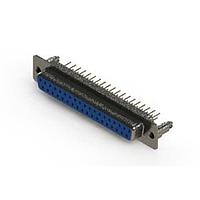 EDAC 628-M37-321-LT5 D-Sub Connectors - Standard Density Vertical Machined D-Sub Connector