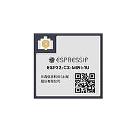 Espressif Systems ESP32-C3-MINI-1U-H4 Multiprotocol Modules SMD module, ESP32-C3FH4, IPEX antenna connector, -40C - +105C