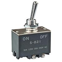 NKK Switches S821/CUL Toggle Switches DPST ON-OFF SCREW TERMINALS 30A W/UC