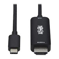 Tripp Lite U444-003-HDR2BE Adapter Cable USB-C TO HDMI ADPTR,HDR, DP1.2