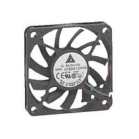 Delta Electronics, Inc. EFB0612HHA Tubeaxial DC Tubeaxial Fan, 60x10mm, 12VDC, Ball Bearing, Lead Wires