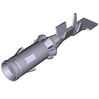 AMP Connectors - TE Connectivity 929970-1 (Cut Strip) Quick Connect 1P Socket (Female) "Cut Strip of 100