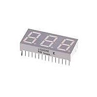 Lite-On LTC-571HR LED Displays 3 Digit, Red