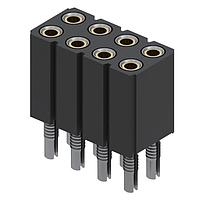 Mill-Max 803-43-008-62-001000 Headers & Wire Housings 8P 4.5A PRESSFIT SKT 2R SOLDERLESS TH