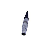 NorComp 820B002-173L401 Connectors IP50 Male Push-Pull Cable Mount 2 Position Straight Dip Solder