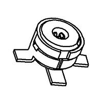 Radiall R209408012 PCB Receptacles MMS / STRAIGHT JACK RECEPTACLE FOR PCB SMT TYPE - REEL OF 100