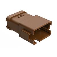 Amphenol SINE Systems AT04-12PD-MM01 Connectors 12P REC END CAP SEAL KEY POSITION D