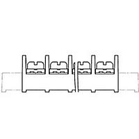Molex 38922-0012 Barrier Terminal Strip without Mounting Ends 8.26MM BARR STRP W/O MOUNT ST 12C