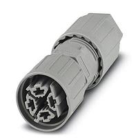 PHOENIX CONTACT 1423970 Circular Metric Connectors QPD P4X2,5 9-14 GY