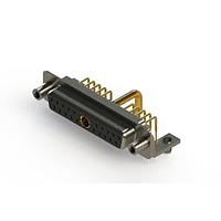EDAC 630-21W1650-2T5 Mixed Contact D-Sub Connectors Right-angle Power Combo D-Sub Connector
