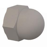 Essentra Components 0525020CNB Cap Nut Cap Nut, 1/4-20 Thread, .475 Height