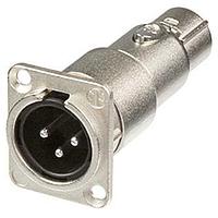 NEUTRIK NA3MDF Adapters 3P M XLR - 3P F XLR ADAPTER