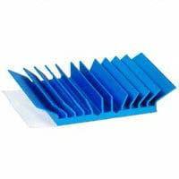 Advanced Thermal Solutions ATS-52325B-C1-R0 Component maxiFLOW BGA Heat Sink, Thermal Tape, Blue-Anodized, T412, 32.5x32.5x7.5mm