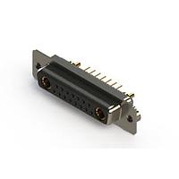 EDAC 628-17W2624-1NA Mixed Contact D-Sub Connectors Vertical Combo Dsub