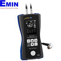 PCE TG 75-ICA Thickness Meter (1~225 mm; ISO Calibration Cert.)