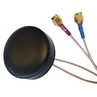 RF Solutions ANT-GSMGPS-SMA MIMO 3G 'GSM GPS Combo antenna with 3m RG174 cable SMA male