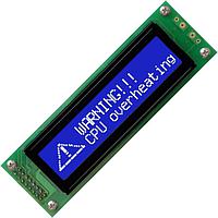 Matrix Orbital LK202-25-USB-WB LCD Character Display Modules Blue Background White Text
