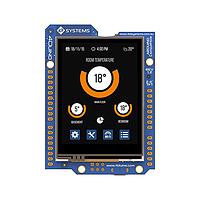 4D Systems 4Duino-24 Resistive 2.4" Arduino IDE PRG Display Touch Wifi