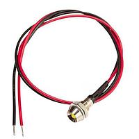 BIVAR MPR5YTW12.0 Indicators 5mm Ylw Tin 12in Mtl Panel Mnt Ind.