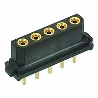 Harwin M80-8970505 Headers 5 POS SIL FEMALE VERT GOLD