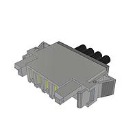 Samtec PESS-04-12-S-73.14-SR Rectangular Cable Assemblies .250" PowerStrip/40 A Single Row Discrete Wire Cable Assembly, Socket