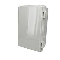 Bud Industries NBB-10241 Industrial Enclosures NEMA Box ABS Poly Blend (10.7 X 6.8 X 4.3 In)