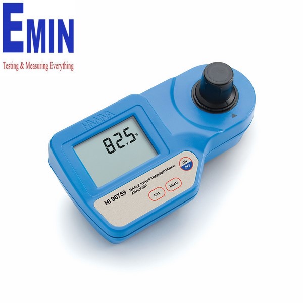 Handheld instrument for syrup concentration measurement in liquid testing