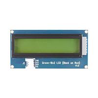 Seeed Studio 104020112 On Screen Display Boards Grove - 16 x 2 LCD (Black on Red)