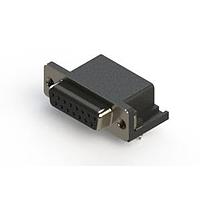 EDAC 626-015-262-041 D-Sub Connectors - Standard Density D SUB RECEPTACLE RA .590 FP