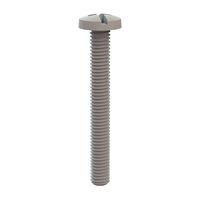 Essentra Components 011032CD150 Machine Screw Binder Combination Screw, #10-32 Thread, 1 1/2 Lg